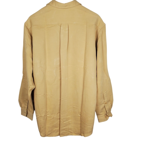 Perry Ellis Portfolio Yellow Button Down. Long Sleeve. NWT. 16.5 34/35. H108 - Picture 6 of 10